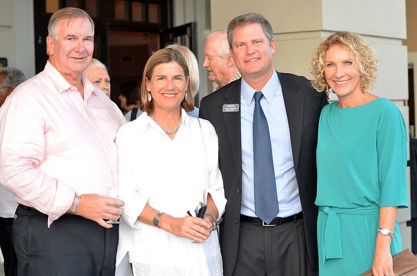 Steve and Lucia Almquist with Paul and Jenni Hudson