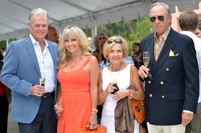 Dan and Donna Brierton with Mary and Ed Richardson