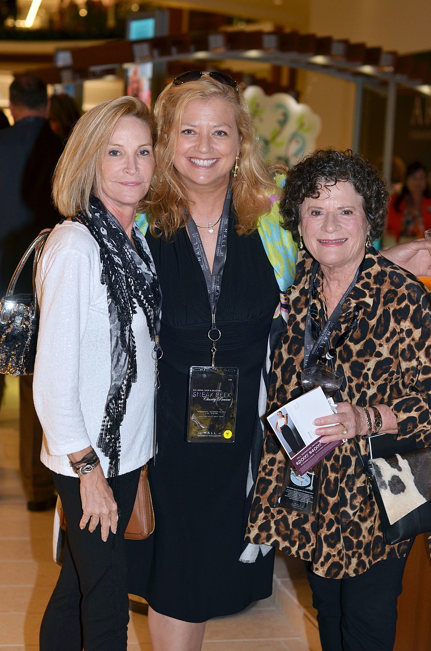Patti Glass, Susan Brennan and Bev Fisher
