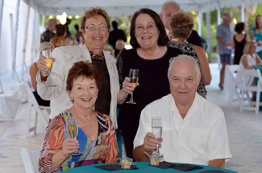 Suzanne Grant, Pat Sagar, Marlene Kitchell and Doug Owen