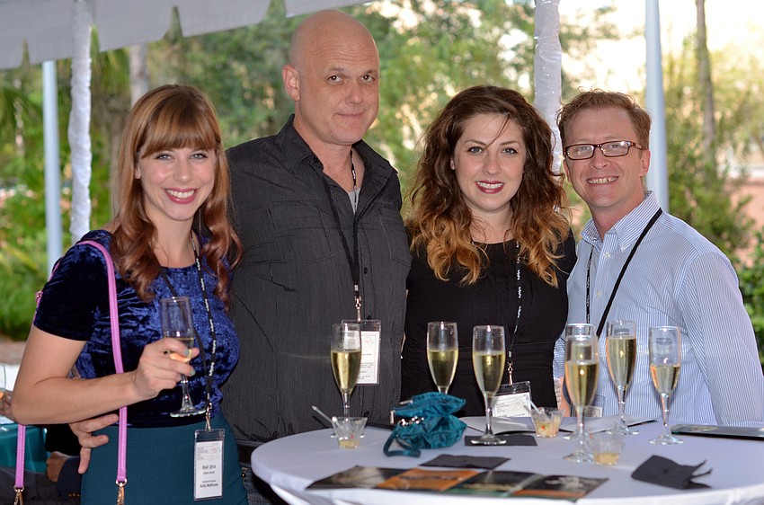 Kelly Matthews, Chris Gibson, Rachel Landon and Brock England