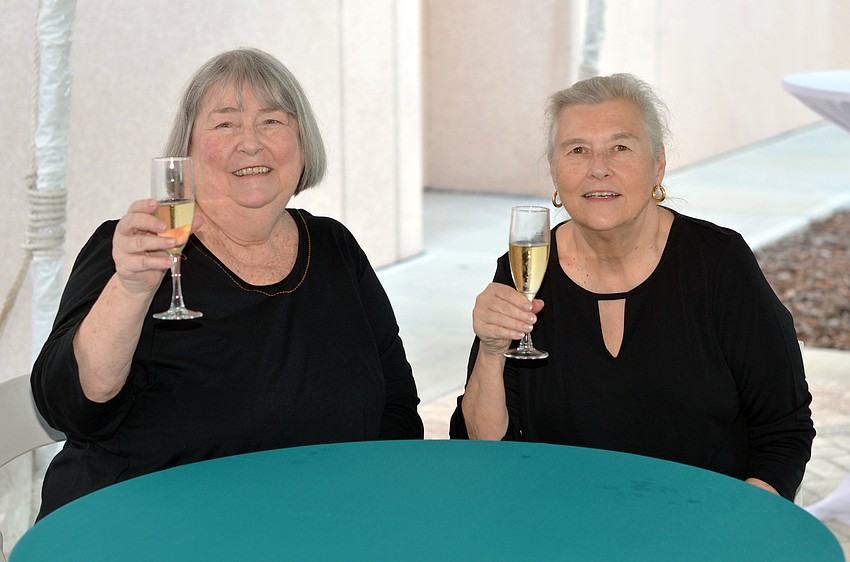 Joan McKniff and Lynn Gorton