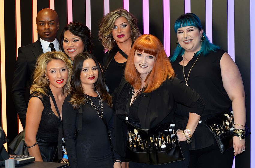 Cedric Myles, Simone Smith, Claire Kutt, Kimberly Clemons, Nikki Stainer, Jen Hendrix and Samantha Ramirez