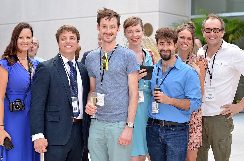Julie Parkinson, Chris Troska, Fergus Waldron, Laura Caldow, Sean Garratt, Fiona Clift and Mark Brown