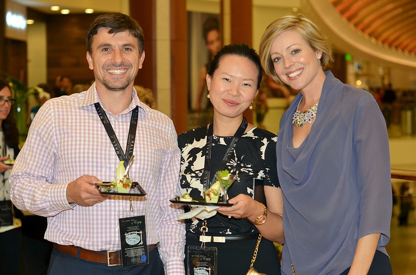 Lyudamil Petrov, Sehee Chung and Kelly Romanoff