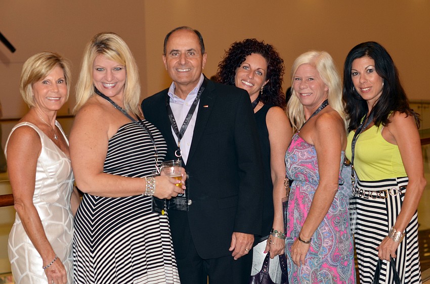 Denise Saputo, Carol Pourbeau, John Saputo, Merryl Kover, Amy Tuten and Lynn Clement