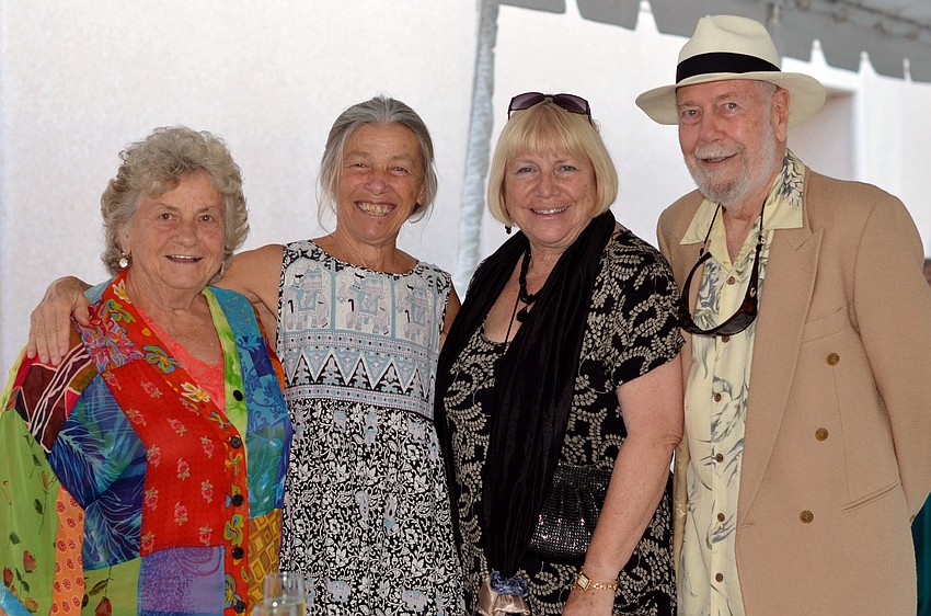 Rose Sujdak and Jean Ranallo with George and Bonnie Cummings