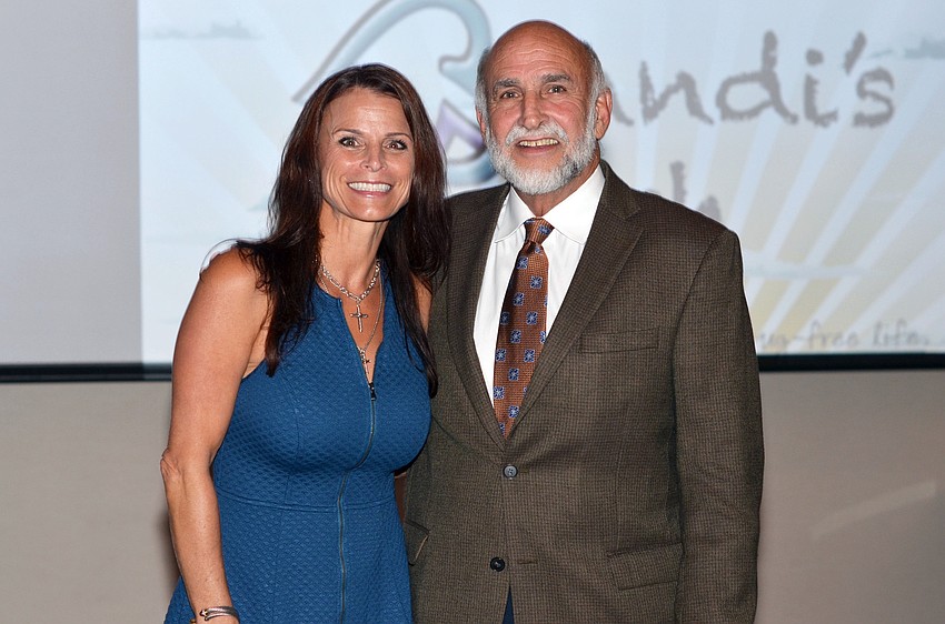 Lisa Brandy and keynote speaker Johnny Patout