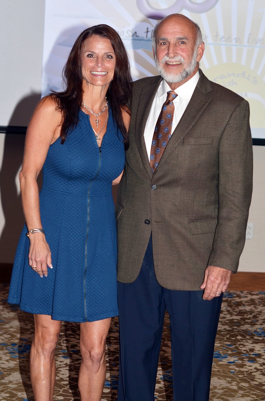 Lisa Brandy and keynote speaker Johnny Patout