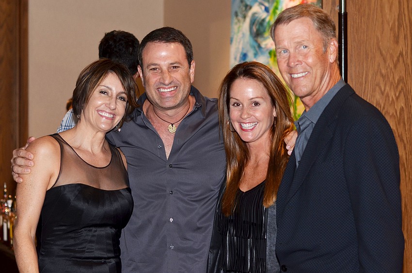 Beth Woods, Gavin and Jennifer Meshad and John Woods