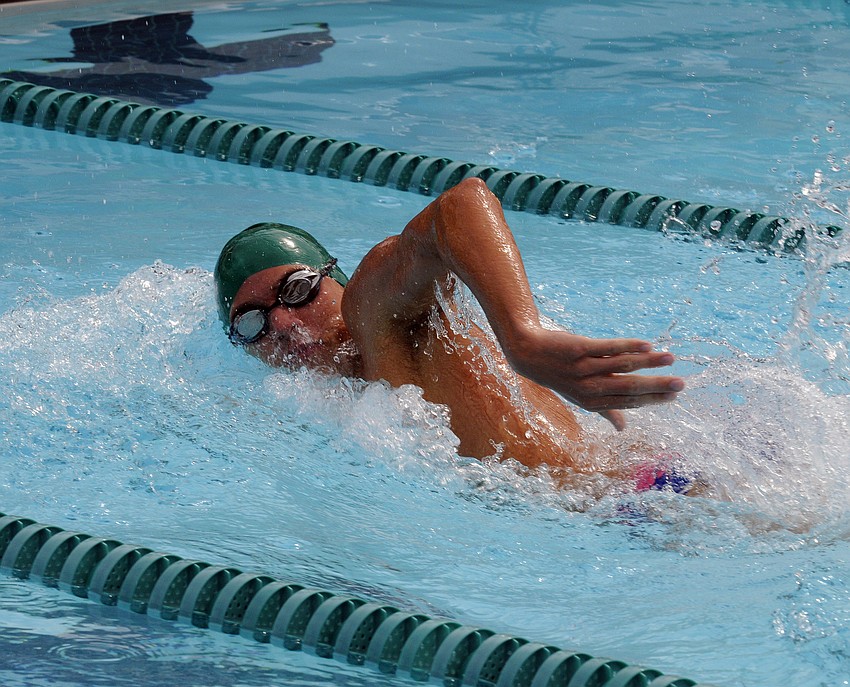 Luke Morris also swims for Braden River High.
