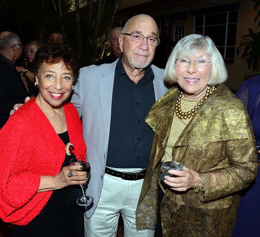 Carol Buchanan, Marvin Albert and Gerri Aaron