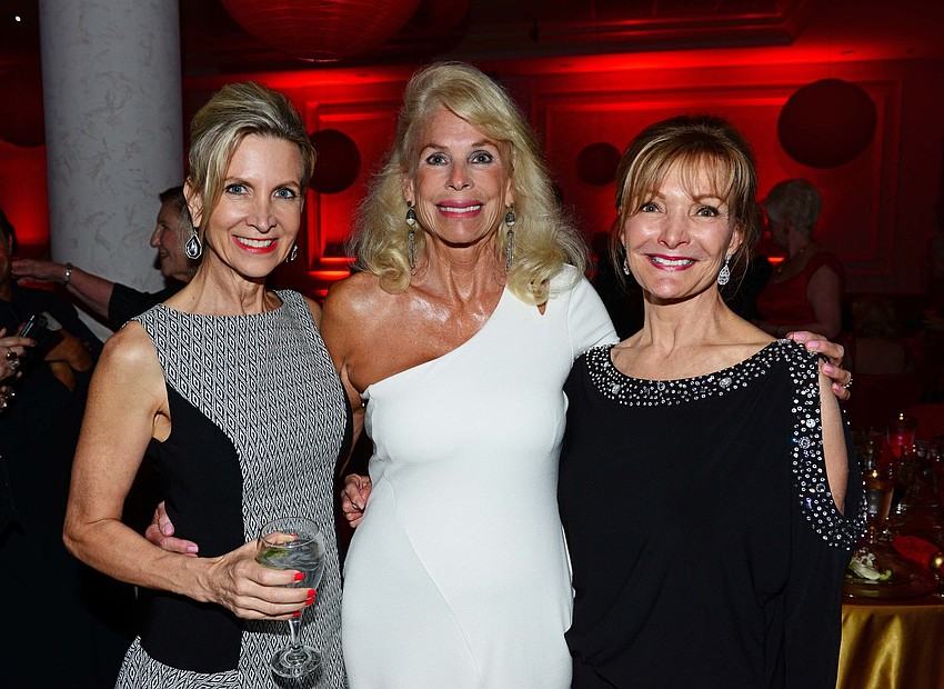 Cinde Carroll, Cickie Fasula and Pat Schaum