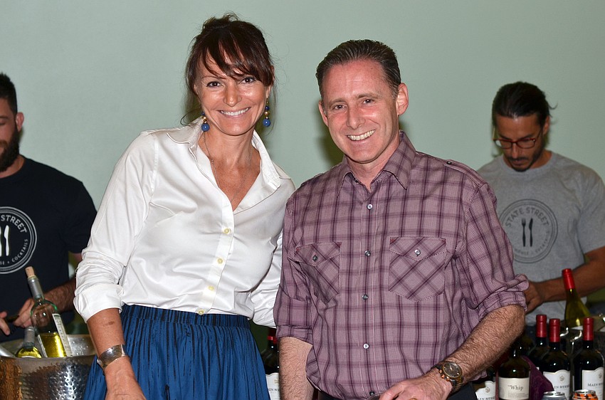 Dr. Anne Chauvet and Dr. Howard Small