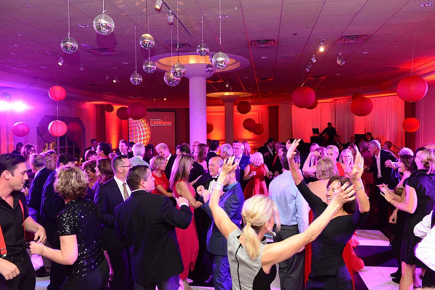 Guests gathered in the ballroom at Michaelâ€™s On East Saturday, Oct. 18, for CANDance.