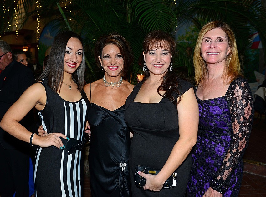 Klaudia Petriti, Lynette Mancuso, Stephanie Fosser and Ellen Burgess