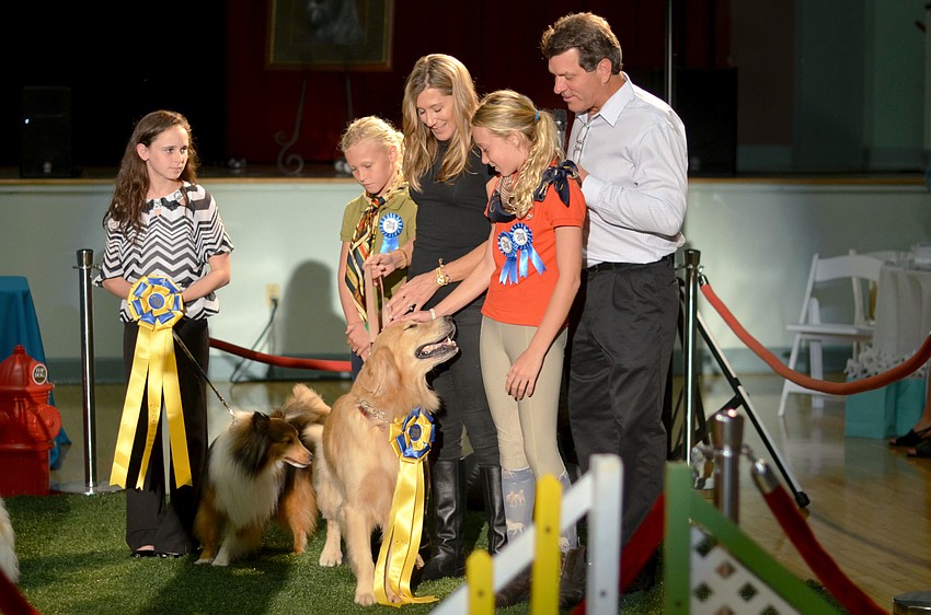Guests brought their dogs to compete for Top Dog at Donteâ€™s Den Top Dog 2014.