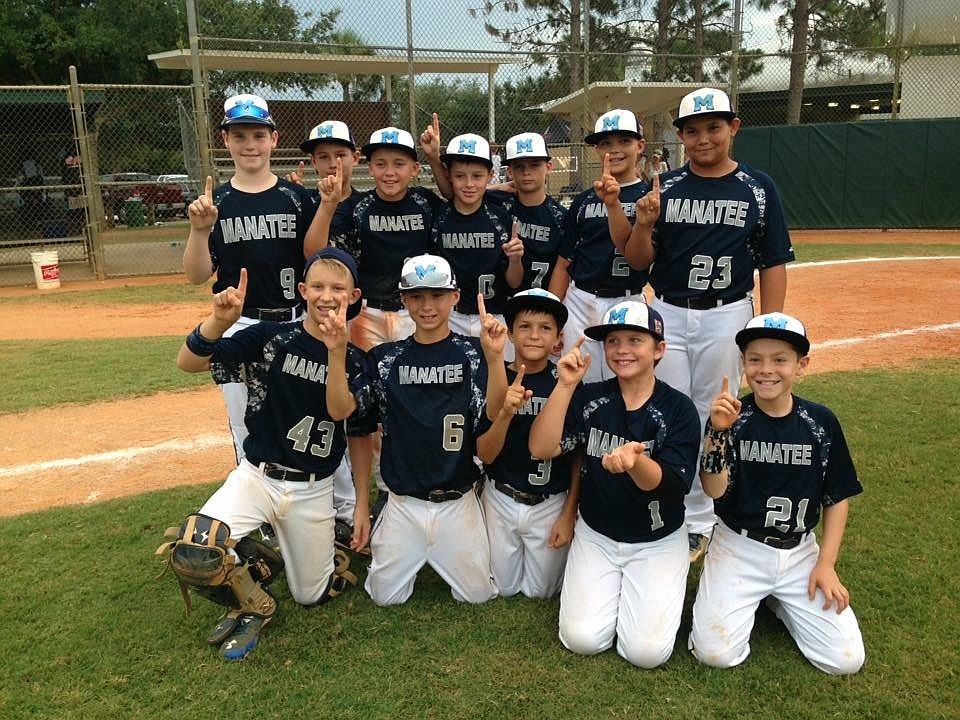 The Manatee Cal Ripken 11U All-Star team outscored its opponents 46-6.