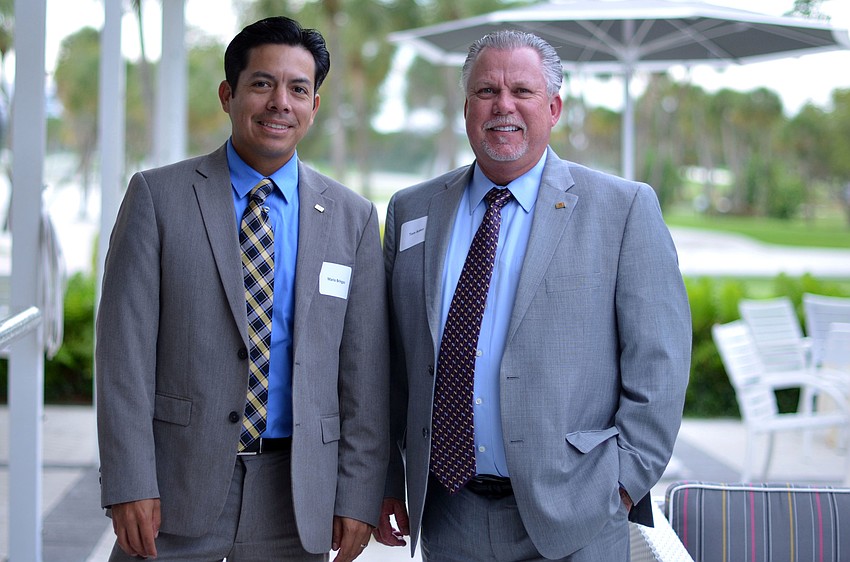 Mario Bringas and Tom Baker