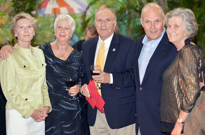 Rosemary Chase, Ria and Frank Escobar, John Korstanje and Sally Taylor