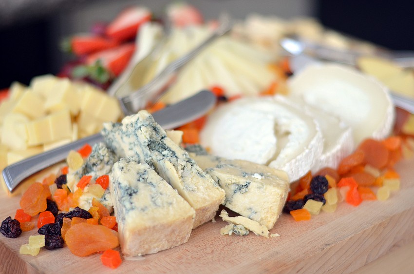 Guests enjoyed drinks along with hors dâ€™oeuvres at The Wit and Wisdom of Aging Sponsor Party.