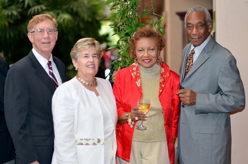 Tom and Wendy Hopkins with Audrey and Bill Coleman