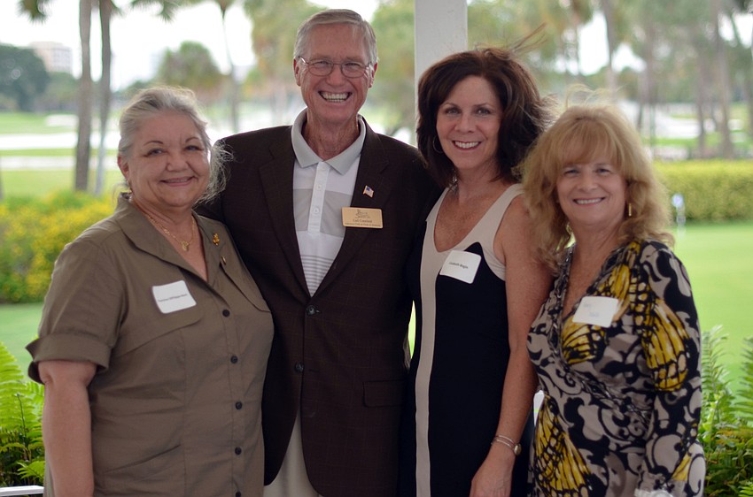 Francine DiFilippo-Kent, Carl Crawford, Lisabeth Begin and Nancy White