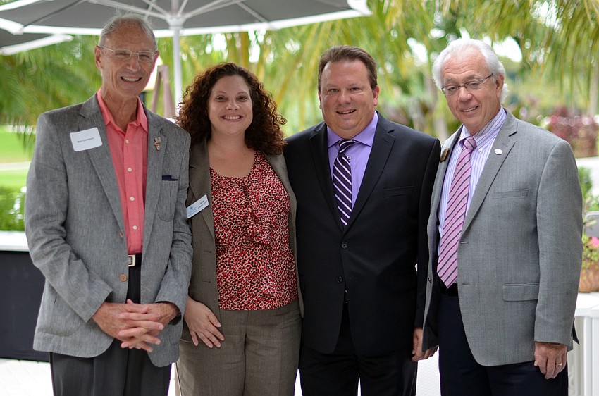 Dr. Bart Levenson, Julie and Mike Lyman and John Overton