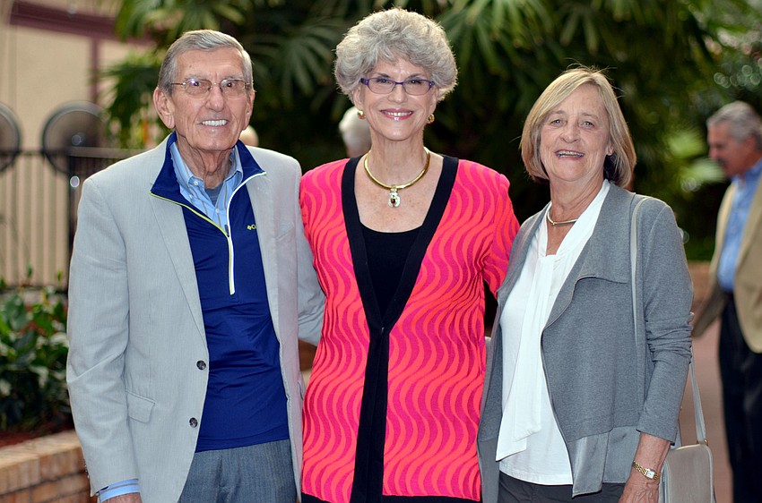 George and Dr. Sarah Pappas with Cindy Malkin