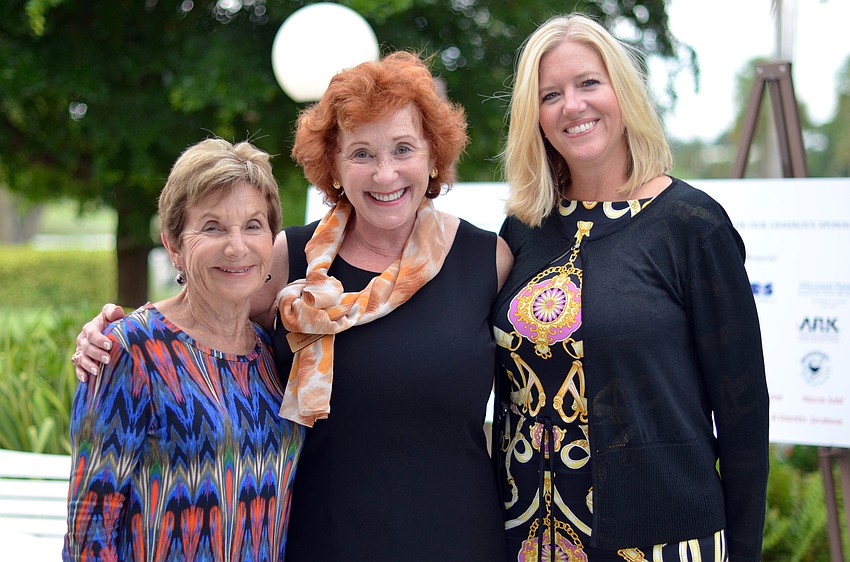 Co-Chair Marilyn Shuman, Estelle Crawford and Co-Chair Melissa Lerner