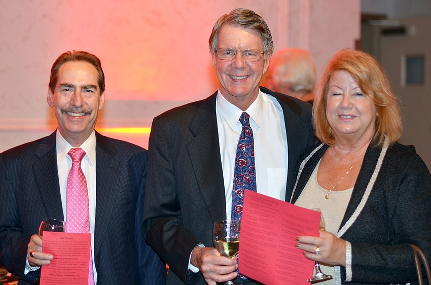 Ira Wiesner with Samuel and Debra Jones
