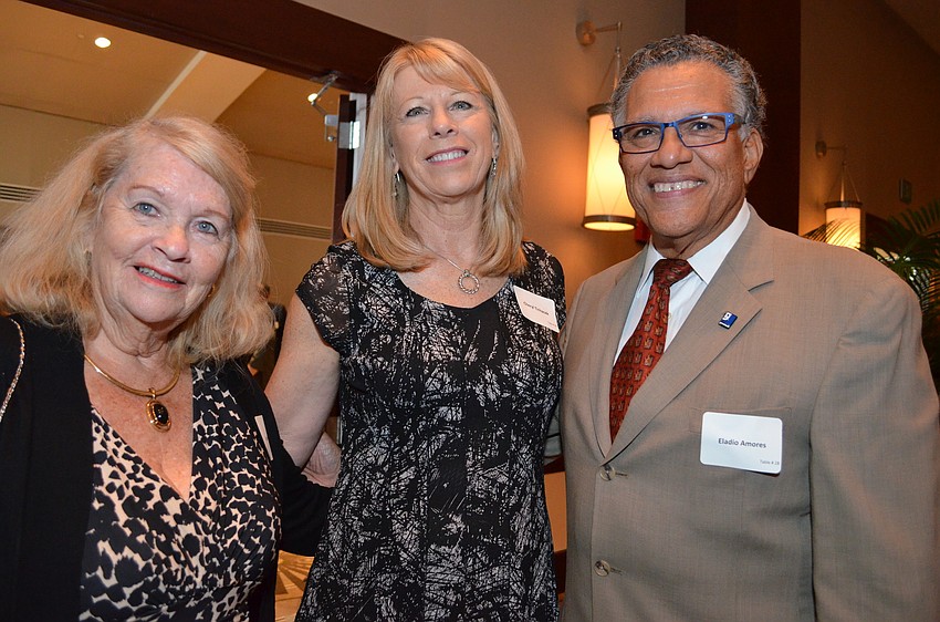 Judy Amores, Cheryl Tichacek and Eladio Amores