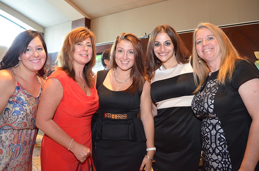 Kelly Davis, Melissa Prosser, Kaileigh 
Prosser, Maria Ciappina and Lou Ann Linn
