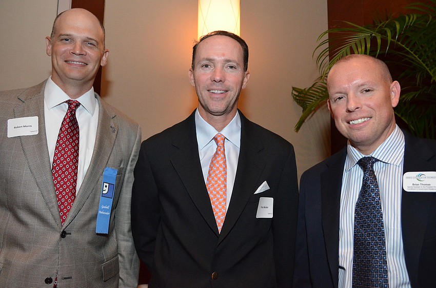 Robert Morris, Fran Baker and Brian Thomas