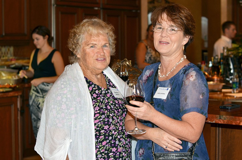Barbara Hanson and Judy Larabee