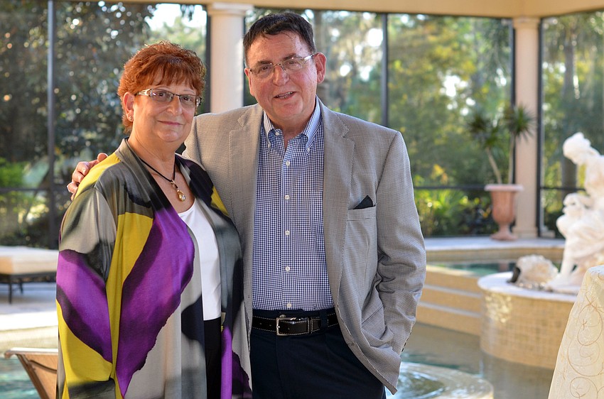 Hosts Ann Marie and Lou Marinaccio