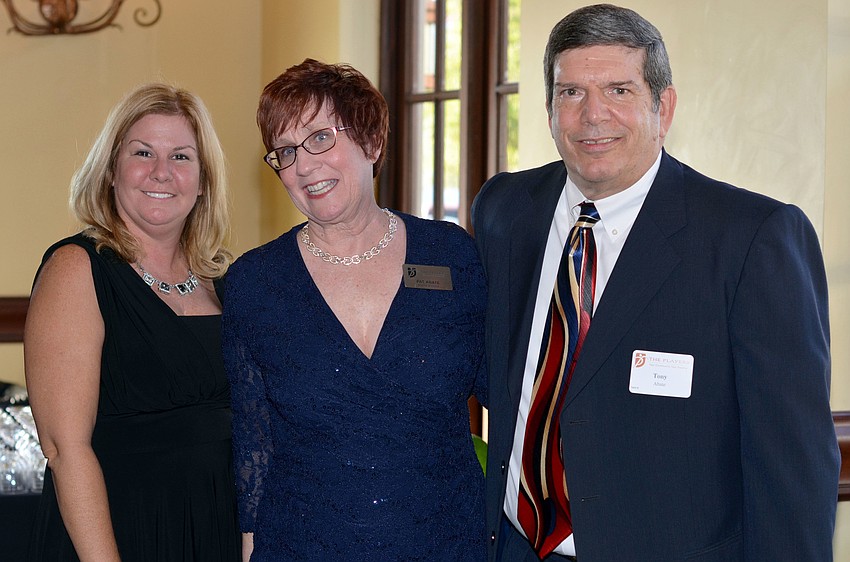 Kristine Burns with Pat and Tony Abate