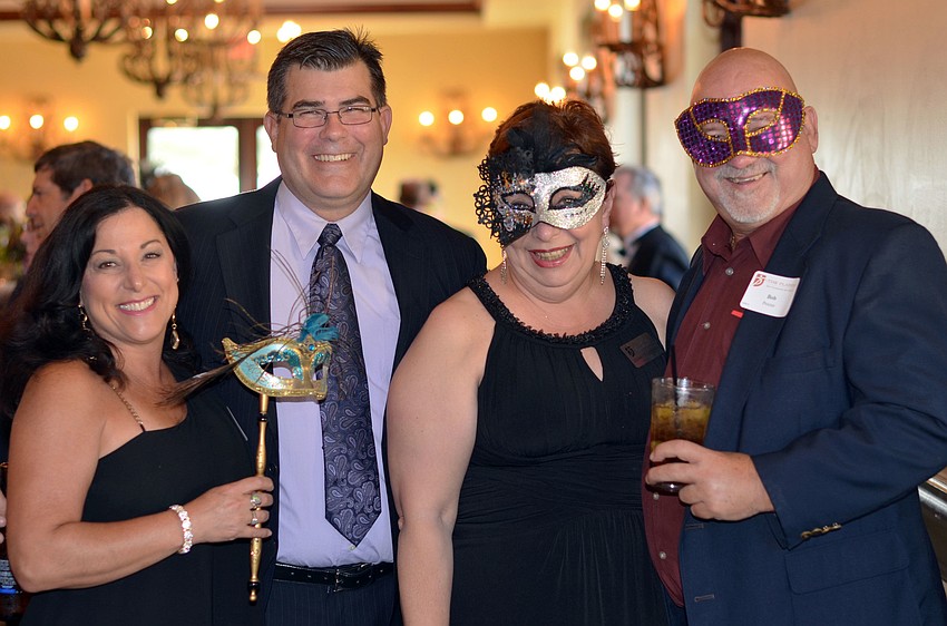 Shelley and Bill Cairo, Leona Collesano and Bob Procter