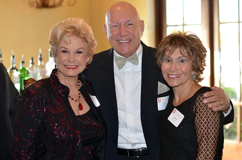 Honoree Linda Carson, Honoree Bob Nosal and Sandra Musicante