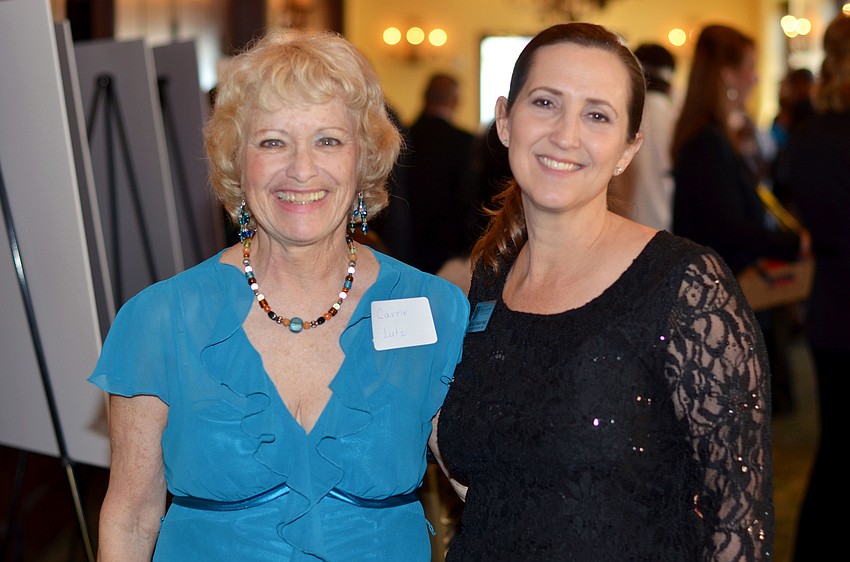 Carrie Lutz and Michelle Pingel