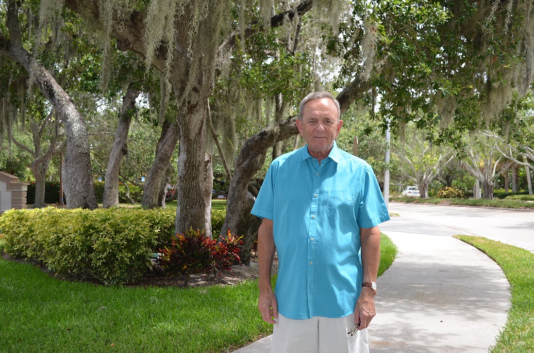 Longboat Key Foundation Chairman Bob Simmons has its sights set on a location for the Longboat Key Center for Healthy Living in and around Bay Isles Road and Bay Isles Parkway where a future town center concept is proposed. (Kurt Schultheis)