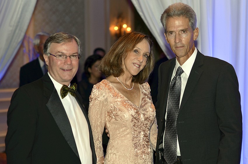 Jay Brady with Deb and Larry Kabinoff