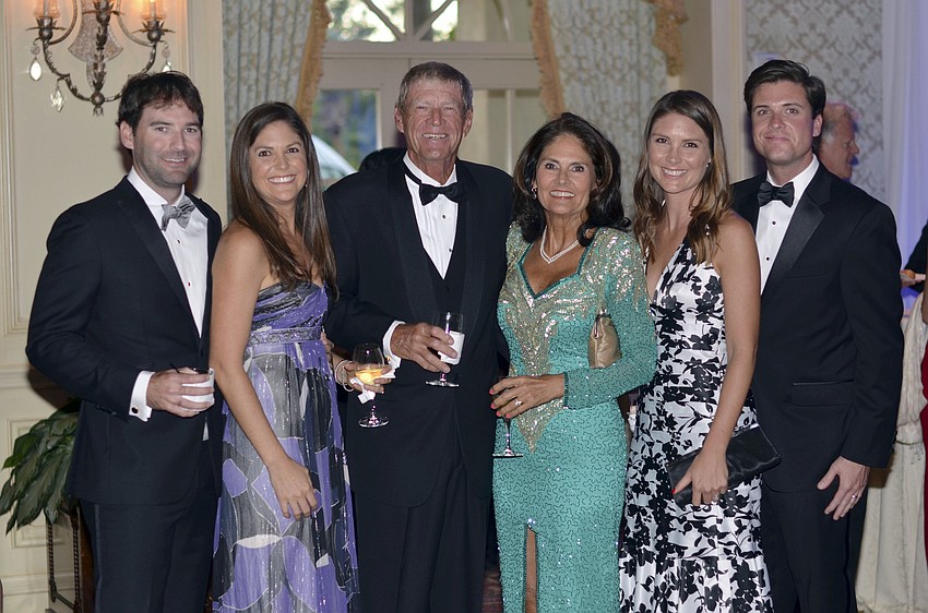 Johnson and Erica Clark, Bill and Mary Lou Johnson and Randi and Andrew MacIntosh