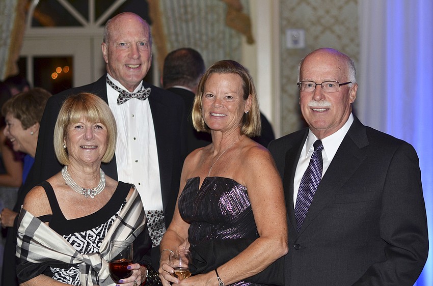 Diane and George Davis with Betsy Winder and Jeff Hotchkiss