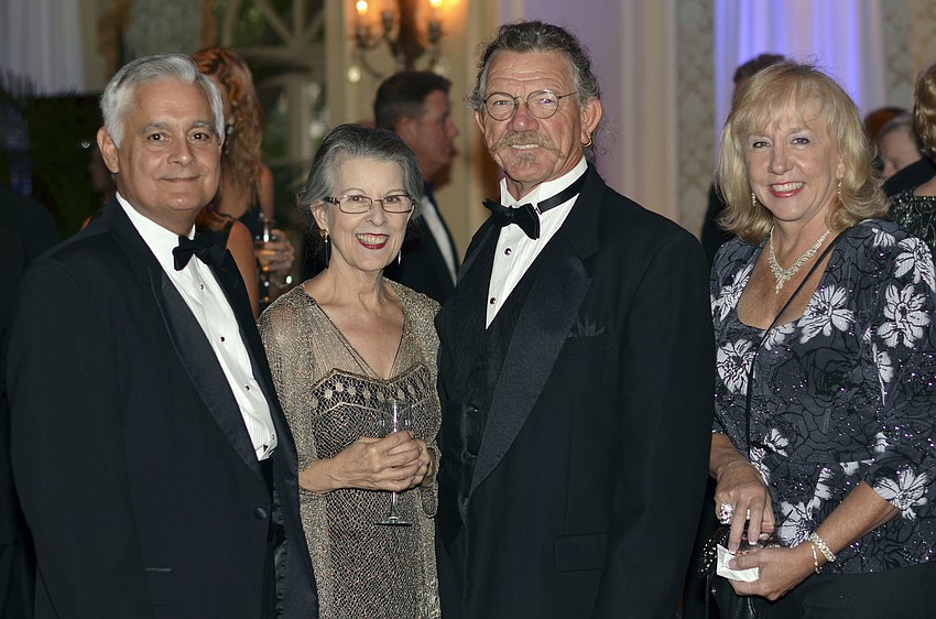 Dr. Ernie and Donna Estevez with Tommy and Dena Smith