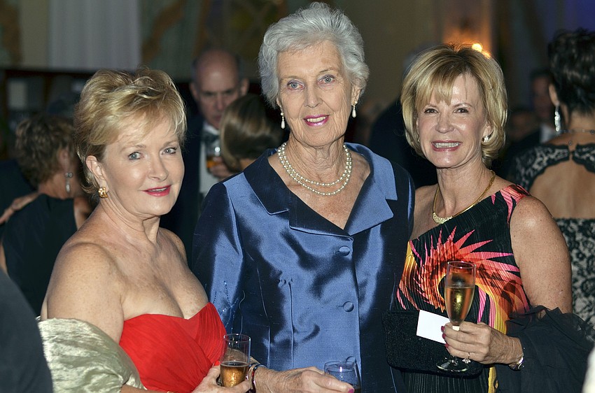 Barbara Gardner, Betty Rowntree and Lynne Koy