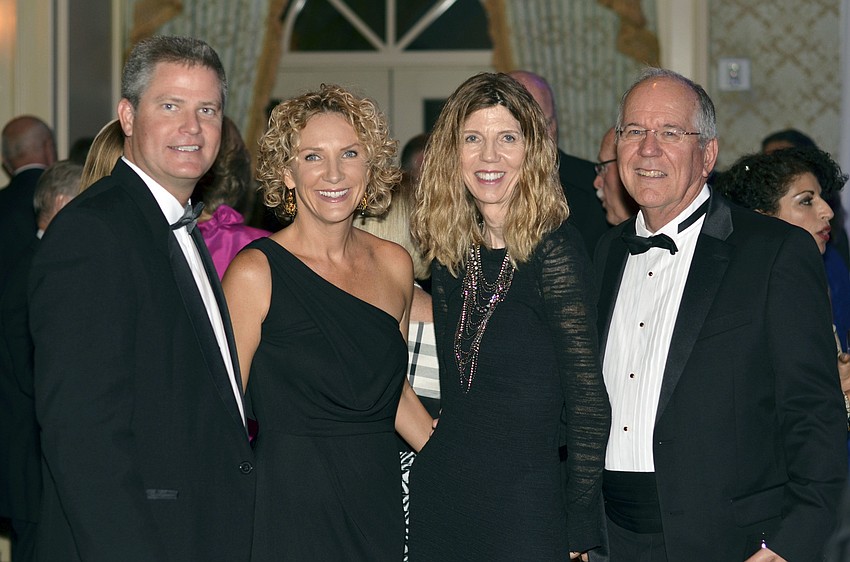 Paul and Jenni Hudson with Page and David Dettmann