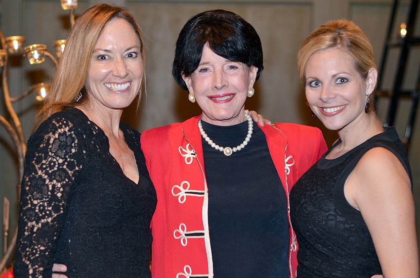 Valerie Leatherwood, Rebecca Tompkins and Jenny Ferlicchi
