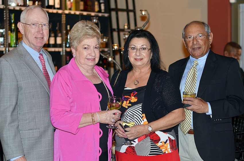 Elton and Gorde White with Nola and Joe Stephan