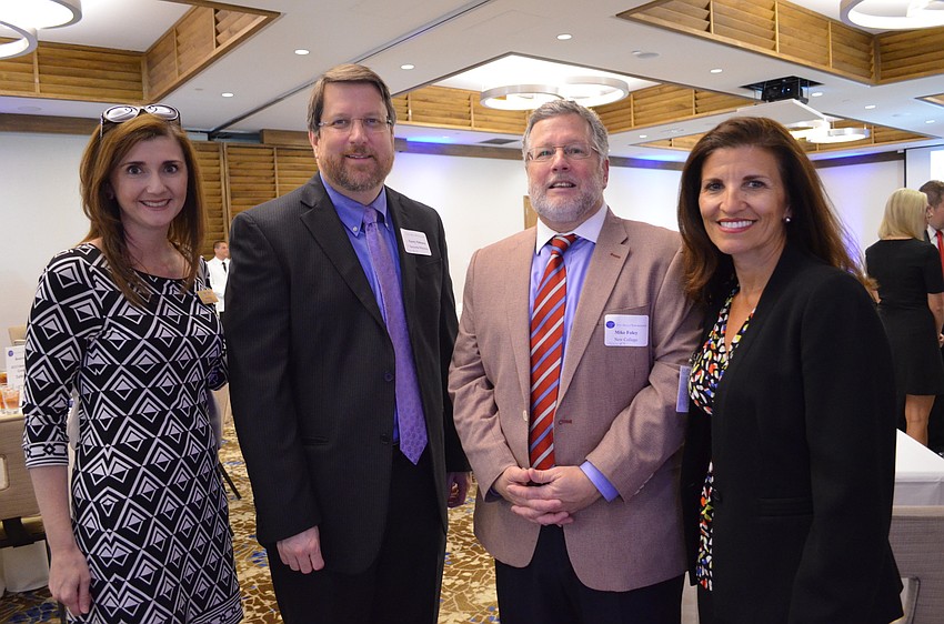 Jessica Rogers, Terry Osborn and Mike Foley and Violeta Huesman